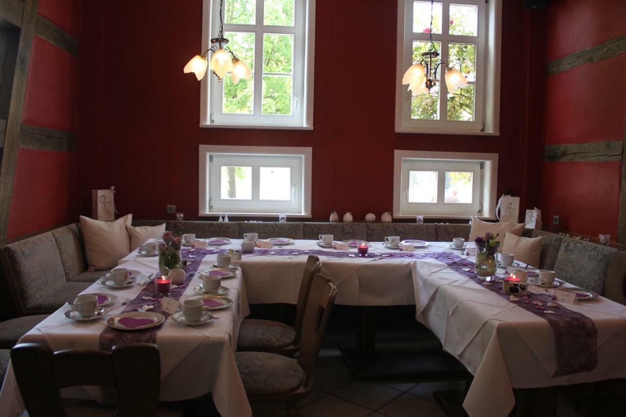 Hotel Alte Posthalterei Creuzburg ภายนอก รูปภาพ